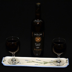 Festett kerámiatálca - otthon & életmód - konyhafelszerelés, tálalás - tálalás - tálca - Meska.hu