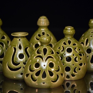 Mécsestaró, Otthon & Életmód, Gyertya, illat, aroma, Mécses és mécsestartó, Kerámia, MESKA