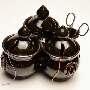 Varrókészlet(varrókészség), Otthon & Életmód, Lakástextil, Varrókellék, Kerámia, MESKA