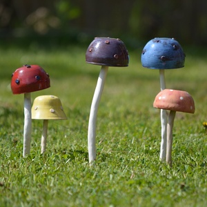 Kerti gomba - otthon & életmód - ház & kert - kerti dísz - Meska.hu