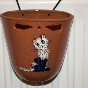 Radiátor párologtató cicás mintás, , Festett tárgyak, Kerámia, MESKA