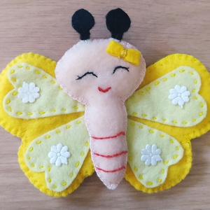 Három pillangó mese ujjbáb - játék & sport - bábok - kesztyűbáb - Meska.hu