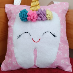 Fogpárna Unikornisos, Játék & Sport, Ovis felszerelés, Ovis párna, kispárna, Varrás, MESKA