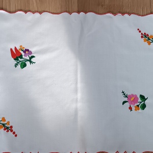 Kalocsai futó terítő 80x35 - otthon & életmód - konyhafelszerelés, tálalás - tálalás - terítő - Meska.hu