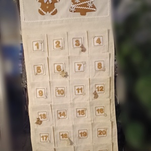 Mézi adventi naptár - karácsony - adventi díszek - adventi naptár - Meska.hu