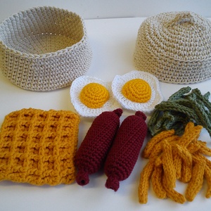 Tökéletes ebéd: horgolt ételek -  - Meska.hu