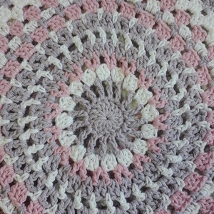 Pasztell színek: horgolt kislány poncsó -  - Meska.hu