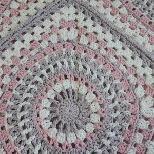 Pasztell színek: horgolt kislány poncsó -  - Meska.hu