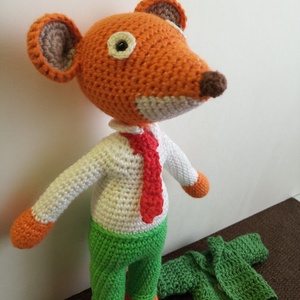 Horgolt Geronimo Stilton -  - Meska.hu