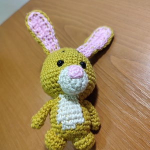 Micimackó barátai: horgolt Nyuszi  - játék & sport - plüssállat & játékfigura - nyuszi - Meska.hu