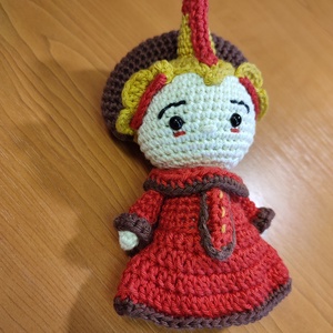Horgolt Star wars figura Amidala - játék & sport - plüssállat & játékfigura - plüss mesefigurák - Meska.hu