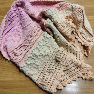 Mickey egér: Horgolt kendő  - ruha & divat - sál, sapka, kendő - vállkendő - Meska.hu