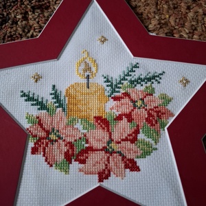 Csillag: Keresztszemes karácsonyi dísz - karácsony - adventi díszek - adventi ajtódísz - Meska.hu Csillag: Keresztszemes karácsonyi dísz - karácsony - adventi díszek - adventi ajtódísz - Meska.hu