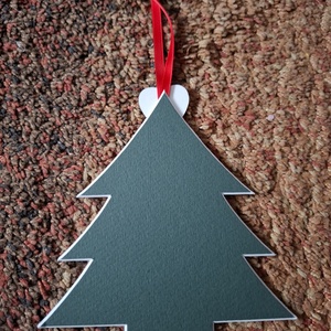 Keresztszemes karácsonyi kicsi dísz - karácsony - adventi díszek - adventi ajtódísz - Meska.hu