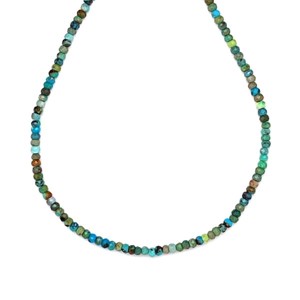 Türkiz fazettált korong 2x1,5mm ékszerkészítő alapanyag (füzér), Kellékek & szerszámok, Ásvány alapanyag, Ásványfüzér, , MESKA