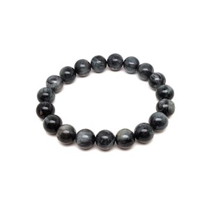 Sasszem golyó karkötő 10-11mm, Ékszer, Karkötő, Ásványkarkötő, , MESKA