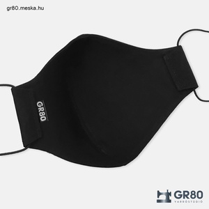 Férfi, magyar nemzeti szalagos, elegáns fekete maszk. 3 rétegű, PP szűrős szájmaszk, prémium minőségű szalaggal - ruha & divat - maszk, arcmaszk - férfi & uniszex - Meska.hu