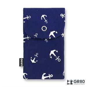 Papírzsebkendő-tartó patenttel - horgonyos - táska & tok - pénztárca & más tok - zsebkendőtartó tok - Meska.hu