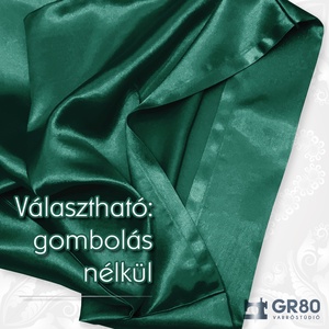 Selyem párnahuzat - SMARAGDZÖLD szatén ágynemű - otthon & életmód - lakástextil - párna & párnahuzat - Meska.hu