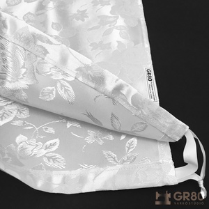 Selyembrokát hegedűhuzat 4/4-es és 3/4-es hegedűhöz, HÓFEHÉR - könyv & zene - hangszer & hangszertok - Meska.hu