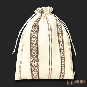 Nagy kenyeres zsák PUL béléssel - Palóc szőttes száda mintás - Meska.hu