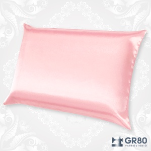 Selyem párnahuzat - RÓZSAFÉNY szatén ágyneműhuzat, Otthon & Életmód, Lakástextil, Párna & Párnahuzat, Díszpárnahuzat, Varrás, MESKA