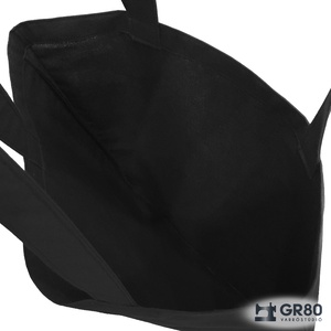 Cica hímzéssel fekete vászontáska, macskás szatyor - táska & tok - bevásárlás & shopper táska - shopper, textiltáska, szatyor - Meska.hu