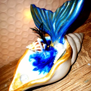 Kagyló kerámia  - művészet - szobor - kerámia - Meska.hu