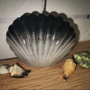 Kagyló gyertya  - otthon & életmód - gyertya, illat, aroma - aromalámpa - Meska.hu