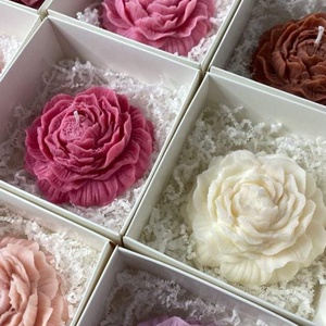 Rózsa gyertya  - otthon & életmód - gyertya, illat, aroma - gyertya - Meska.hu