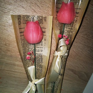 Örök Tulipán gyertya-illatviasz, Otthon & Életmód, Gyertya, illat, aroma, Aromalámpa, Gyertya-, mécseskészítés, Festészet, MESKA