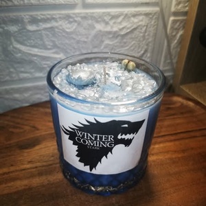 Trónok harca gyertya, Művészet, Szobor, Kerámia, Festett tárgyak, Kerámia, MESKA