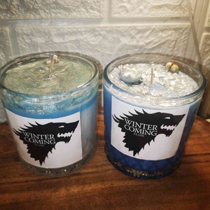 Trónok harca gyertya - művészet - szobor - kerámia - Meska.hu