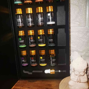 Buddha Aromakő + illóolaj - művészet - szobor - kerámia - Meska.hu