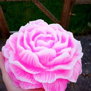 XXL Aromaterápiás Rózsa gyertya, Otthon & Életmód, Gyertya, illat, aroma, Gyertya, Gyertya-, mécseskészítés, Festészet, MESKA