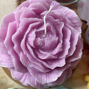 XXL Aromaterápiás Rózsa gyertya - otthon & életmód - gyertya, illat, aroma - gyertya - Meska.hu