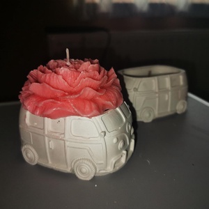 VOLKSWAGEN T1 BUSZ gyertya - ékszer - ékszertartó - ékszerdoboz - Meska.hu