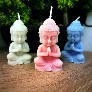 Buddha gyertya, Ékszer, Ékszertartó, Ékszertartó állvány, Festett tárgyak, Kerámia, MESKA