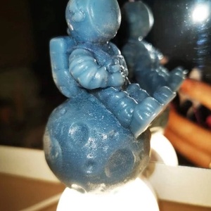 Űrhajós gyertya - otthon & életmód - gyertya, illat, aroma - mécses és mécsestartó - Meska.hu