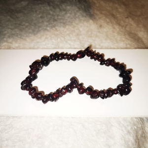 Vörös gránát ásványkarkötő, Ékszer, Karkötő, Ásványkarkötő, Mindenmás, Ékszerkészítés, MESKA