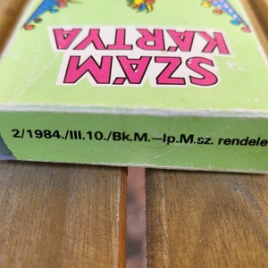 Retro, Fekete Péter jellegű számkártya - játék & sport - táblajáték és kártyajáték - kártya - Meska.hu