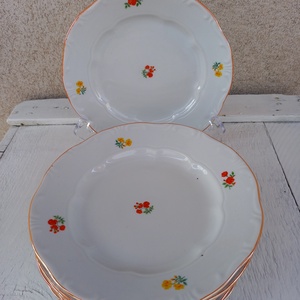 Zsolnay porcelán_kistányér készlet - otthon & életmód - konyhafelszerelés, tálalás - tálalás - tányér & étkészlet - Meska.hu