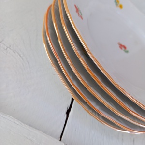 Zsolnay porcelán_kistányér készlet - otthon & életmód - konyhafelszerelés, tálalás - tálalás - tányér & étkészlet - Meska.hu