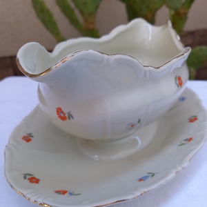 Zsolnay porcelán_szószos, mártásos tál, kiöntő - otthon & életmód - konyhafelszerelés, tálalás - tálalás - tányér & étkészlet - Meska.hu