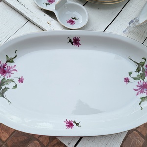 Alföldi porcelán_szegfűs étkészlet - otthon & életmód - konyhafelszerelés, tálalás - tálalás - tányér & étkészlet - Meska.hu