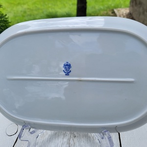 Alföldi porcelán_Art deco virslis, vagy kisebb sültes, kínáló tál - otthon & életmód - konyhafelszerelés, tálalás - tálalás - tányér & étkészlet - Meska.hu