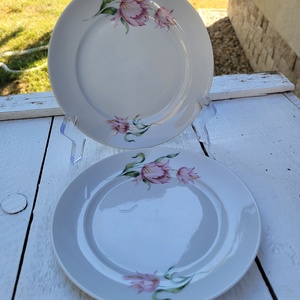 Alföldi porcelán_Tulipános süteményes tányérpár, Otthon & Életmód, Konyhafelszerelés, tálalás, Tálalás, Tányér & Étkészlet, , MESKA