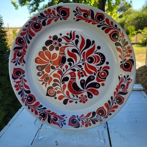 Alföldi porcelán_Nagyméretű falitányér 2. - Meska.hu