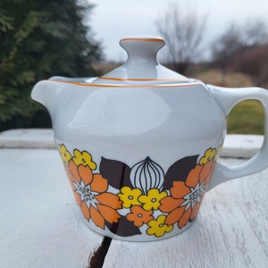 Hollóházi porcelán_a 6 szem. Seherezádé kotyogós kávéfőző kannája, kiöntője - otthon & életmód - konyhafelszerelés, tálalás - tálalás - bögre & csésze - Meska.hu