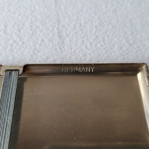 Vintage, retro, fém cigarettatárca _Germany - otthon & életmód - tárolás & rendszerezés - doboz - Meska.hu